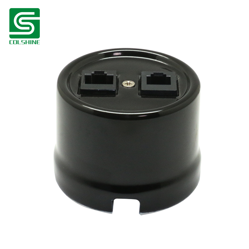 RJ45 RJ11 black surface porcelain data socket.jpg